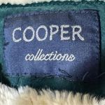 Vintage‎ Genuine Leather Shearling Lined Hooded Coat Winter medium Green Size L Photo 1