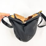 J. R. Julius Resnick Vintage Black Purse Bag Satin Coin Purse Womens One Size Photo 8