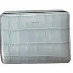 Kate Spade Dakota Croc Embossed Bifold Flap Leather Wallet North Star Photo 5