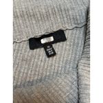 Revolve N12H Lilian Knit Asymmetric Sweater Gray Ribbed size XS Photo 7