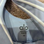 Alo Yoga Seashell Blue Heart throb Airbrush Bra Medium Photo 2