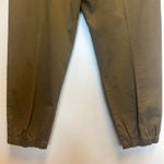 Vince  Pleated Ankle Tapered Chino Pants Olive Green Work Career Office Size 10 Photo 7