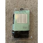 Assets by Sara Blakely Wishbone Shaping Tights Women‘s Size 2 Black Textured Photo 1