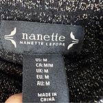 Nanette Lepore NWT Sparkly Knee Length Flare Skirt Size Medium Comfy Stretch Photo 1