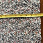 Tangerine Women's Peasant Long Sleeve Floral Top Tie Neck Size 10 Photo 4