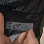 Black Sheer Women's Top mesh size large great for festivals swim Photo 1