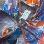 Cupshe Scarlet Garden Tropical Plunging Flutter One Piece Swimsuit Size XL Photo 1