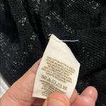 Free People  Black and Gold Geometric Blouse Photo 3