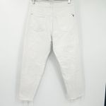 Anthropologie Pilcro Womens Raw Hem High Rise The Borrowed Boyfriend Jeans 30 White Photo 10