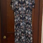 J.Jill  Floral Button Front Maxi Dress Photo 2