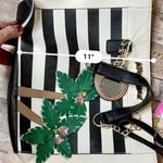 Betsey Johnson NWT Island Palm Tree Striped Tote Handbag Retails $118 Photo 6