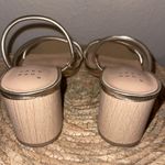 Target Strap Slip On Heels Gold Photo 3