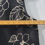 Amanda Smith  Black and Cream Floral Midi Dress Size 8 Photo 6