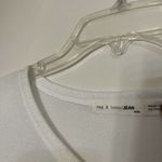 Rag and Bone white long sleeve cold shoulder cut out shirt size Medium Photo 3