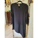 Alexis rtr SZ small black Helene asymmetrical long sleeve dress solid solid Photo 4
