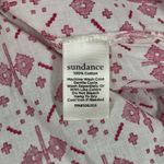 Sundance Shirt Women XS White Pink Geometric Rosalie Block Print Blouse Bohemian Photo 6