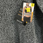 Avia  Women's Large (14-16) L/S Heather Black 1/4 Zip Activewear Pullover. NWT Photo 6