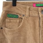 NWT Emprye Women’s Tori 90s Beige Khaki Corduroy Skate Pants 0 Tan Photo 7