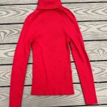 Banana Republic small cherry red turtleneck ribbed long sleeve ribbed Photo 0