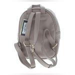 Badgley Mischka   Elegant Gray Quilted Backpack NWT Photo 1
