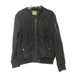 Ashley Women's Outer Wear Full Zip Up Puffer Bomber Jacket Black Size L Vintage Size L Photo 0