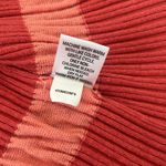 Elle Coral/Pink Striped Button Cardigan Photo 6