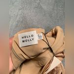 Hello Molly NWT  champagne satin dress medium/6 Photo 5