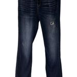 Judy Blue  Joshua Straight Mid rise Distressed Stretch Jeans Size 13 / 31 Photo 0