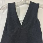 EXPRESS RIBBED PLUNGE NECK BOW BACK THONG BODYSUIT Photo 4