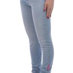 Off-White c/o Virgil Abloh Blue Skinny Jeans Unisex Size 30 Photo 2