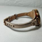 Fossil  ES3413 Rose Gold Tone Dial and Metallic Leather Strap‎ Ladies Watch Photo 1