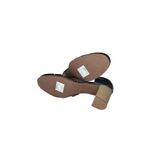 Clarks  Artisan Ciera Gull Black Leather T-Strap Gladiator Heels 8.5M Photo 6