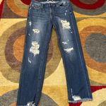 Just Black Denim JBD Jeans Distressed Frayed Cropped Size 27 Waist Photo 0