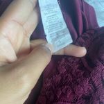 Maroon Dress Red Photo 2