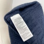 J.Crew Relaxed Cable knit Cardigan Merino Blend Sweater Navy Size L-XL NWT Photo 11