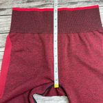 PINK - Victoria's Secret Victoria's Secret VS PINK Womens Seamless Workout Leggings M Med Medium Red Wine Photo 7