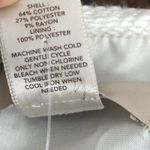 Loft NWT The Tweed Navy & White Stripe Illusion Shift Skirt Size 0 Colorblock Photo 6