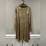 NWT Fever Gold Metallic Dress Size XL Photo 2