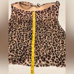 Kona Sol  tankini swim top - leopard animal print - brown tan black - Medium Photo 8