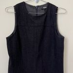 Theory Charcoal Gray Wool Blend Sleeveless Dress Size 6 Photo 2