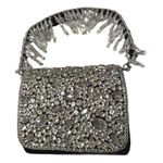 Embellished Evening Bag with Crystal Detailing Black Photo 0