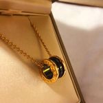 Bulgari B.Zero1 18k Rose Gold Necklace Pendant Photo 3