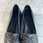 Born Loafer Flats Womens 9 Black Gallatin Cap Toe Bow Leather Preppy Academia Photo 12