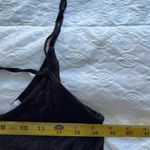 Leith  Black adjustable strap top Photo 3