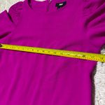 DKNY  Women’s Hot Pink Balloon Sleeve Shift Dress Skirt Bottom Blouson size 8 Photo 11