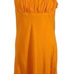 Olivaceous  Orange Sundress with Ruched Bust NWT Size Large Orange Slip Dress Photo 0