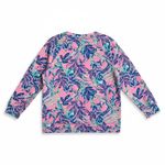 Lilly Pulitzer  Beach Comber Pullover Lilac Rose Just a Lil Jelly Medium EUC Photo 2