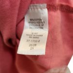 Woman Within  Short Sleeve Blouse Coral Eyelet Henley Tee Size 26/28 2XL 3XL Photo 5