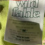 Wild Fable New Bralette Bikini Medium Green Tropical Photo 4