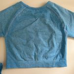 Blue Work Out Top Photo 3